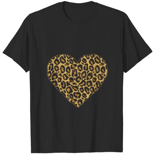 Heart Leopard T-shirt