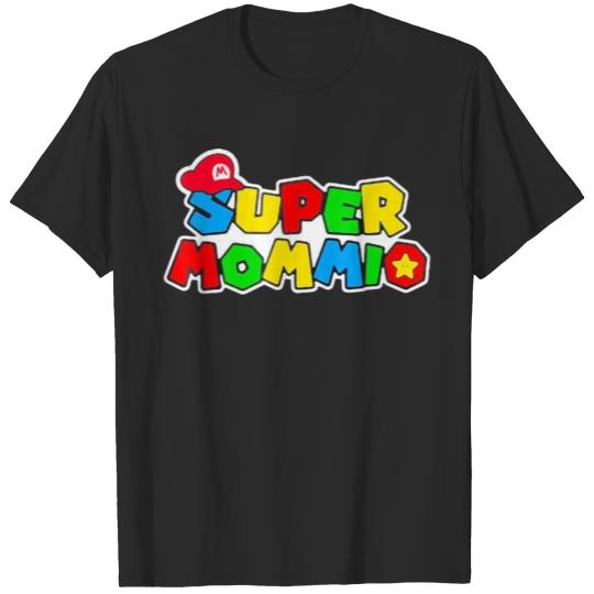 Super-Mommio Funny Mom, Mommy, Mother Video Game T-shirt