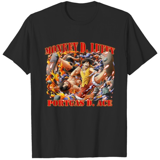 Monkey D Luffy & Portgas D. Ace T-shirt
