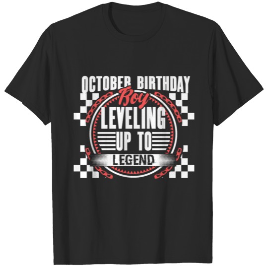 October Birthday Kings Celebration T-shirt