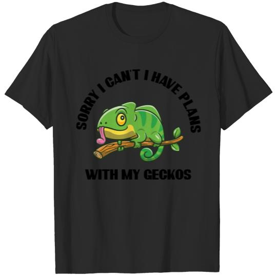 Gecko Lover | Geckos Reptiles Animals Pets Gifts T-shirt