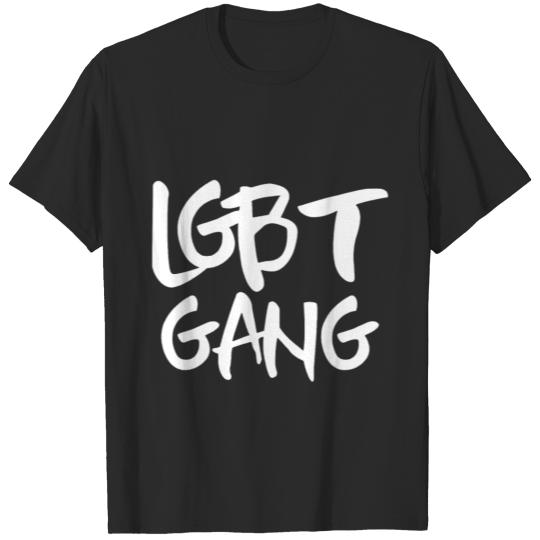 LGBT Gang black lesbian T-shirt