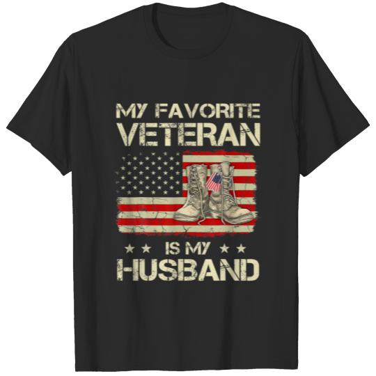 My Favarite Veteran Is My Husband T-shirt
