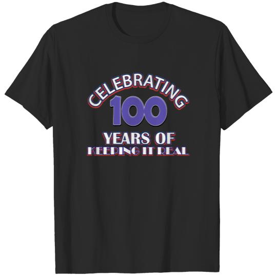 Funny 100th birthday designs T-shirt