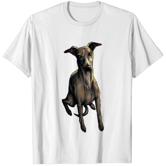 Whippet Dog Portrait T-shirt