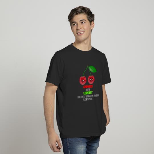 Cherries Are The Luckiest Cute Cherries T-shirt