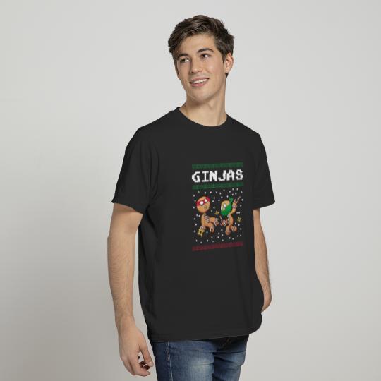 Christmas Design for Ninja Lovers T-shirt