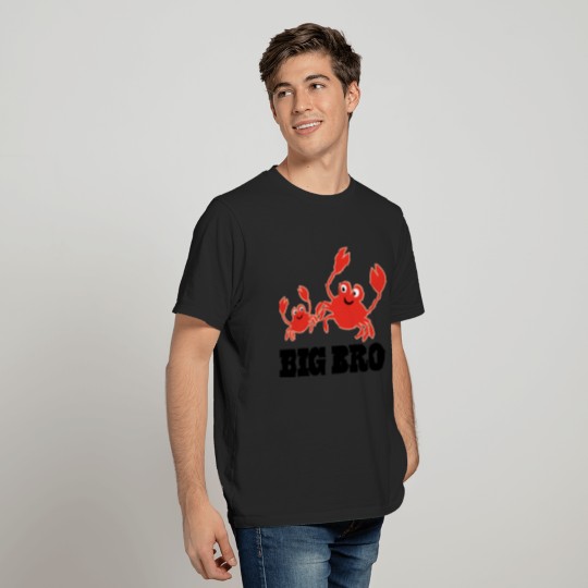 Big Bro Announcement Brother Crab T-shirt