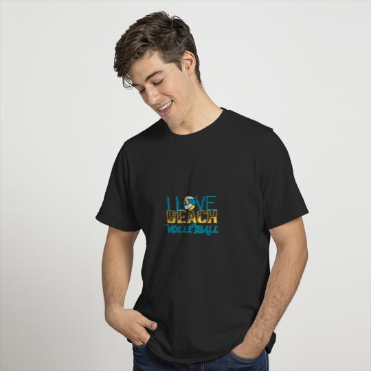 I Love Beach Volleyball T-shirt