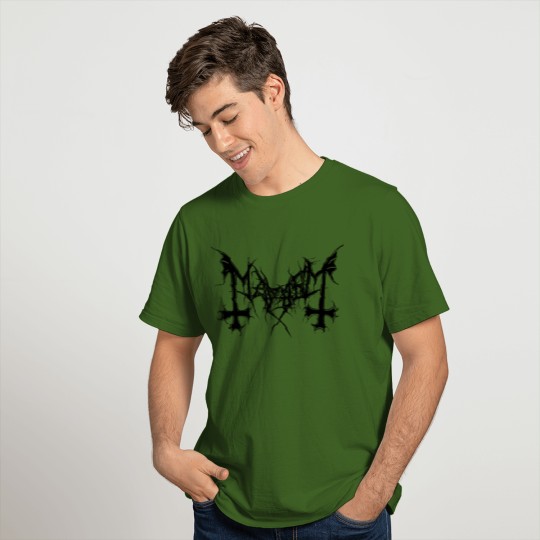 Mayhem - Logo (Black Cover Edition) - Mayhem - T-Shirt