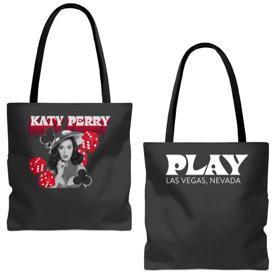 Katy Perry PLAY Vegas Us Tour 2023 Tote Bags (AOP)