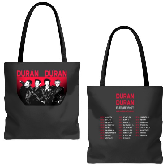 North American Tour 2023 Duran Duran Future Past Tour Tote Bags (AOP), Duran Duran Tote Bags (AOP)