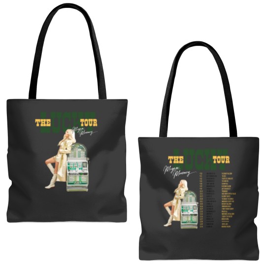 Megan Moroney Tote Bags (AOP), The Lucky Tour 2023 Tote Bags (AOP), Megan Moroney Fan Tote Bags (AOP)