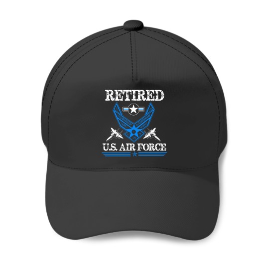 Retired Us Air Force Veteran Baseball Cap Retirement Gift Baseball Caps