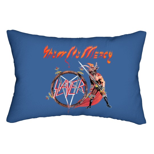 Slayer Show No Mercy Rock Band Lumbar Pillows
