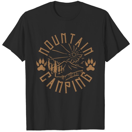 Adventure T- Shirt Mountain Camping T- Shirt T-Shirts