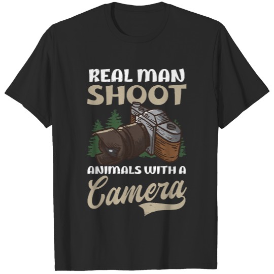 Animal Photographer T- Shirt Animal Photographer Shirt T-Shirts