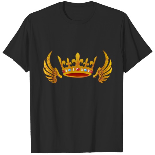 King Crown With Wings T-shirt