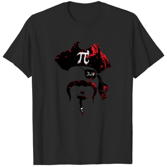 Irrational Pi Day Pirate T-shirt