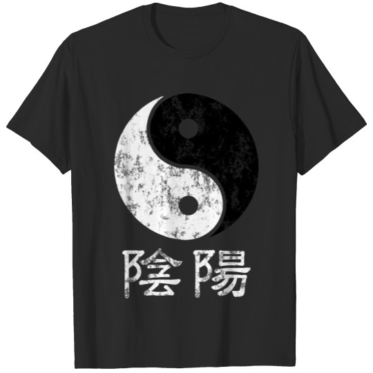 Yin and Yang symbol and words T-shirt