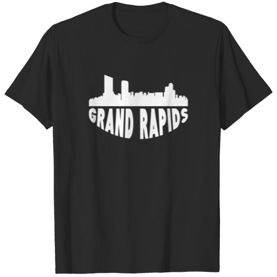 Grand Rapids MI Cityscape Skyline T-shirt