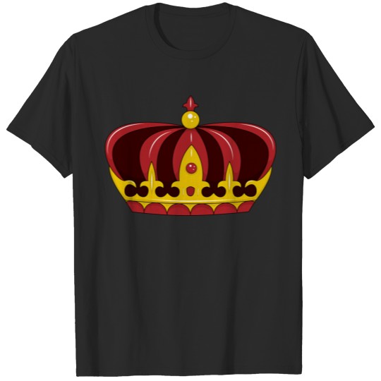 Red crown T-shirt