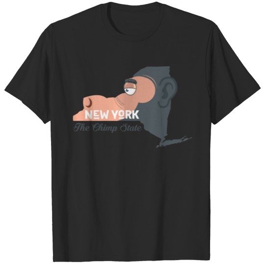 A funny map of New York T-shirt