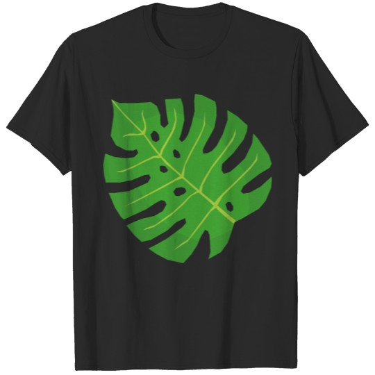 philodendron leaf T-shirt