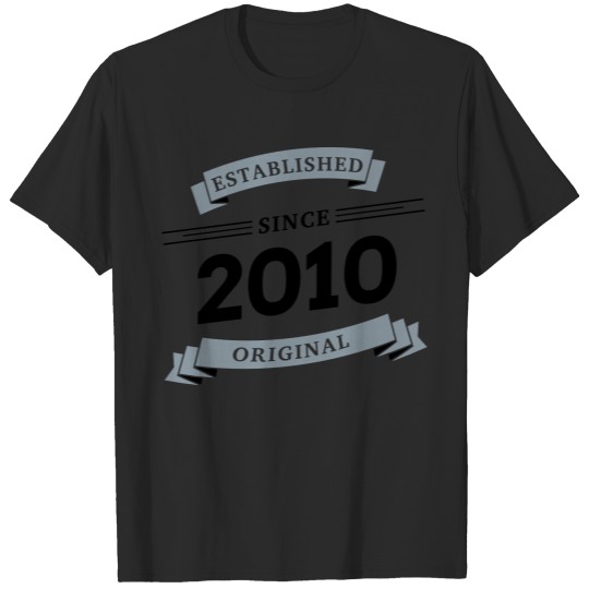 Established since 2010 T-shirt
