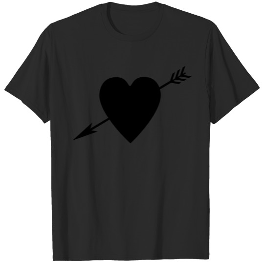 Cupid's heart T-shirt