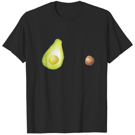 Colored Avocado and Seed T-shirt! T-shirt