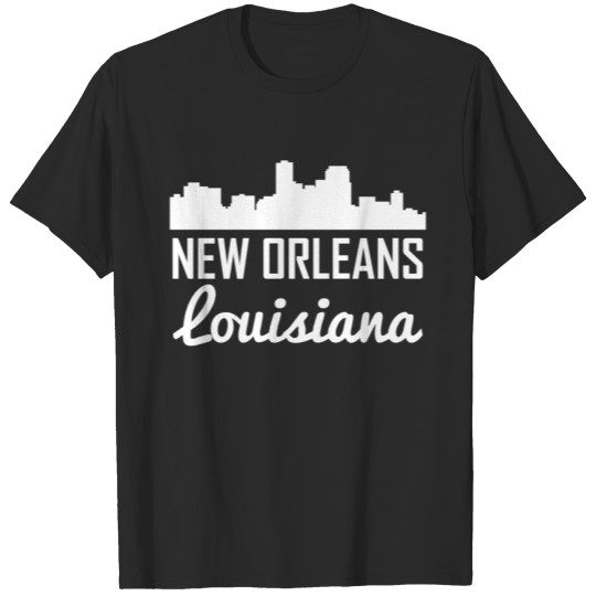 New Orleans Louisiana Skyline T-shirt