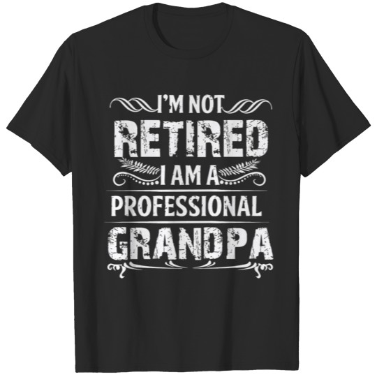Grandpa - Retirement Gifts for Grandpa funny gif T-shirt
