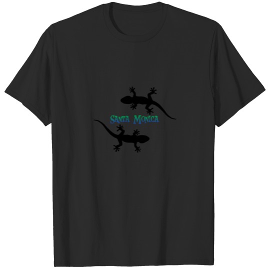 Santa Monica geckos T-shirt