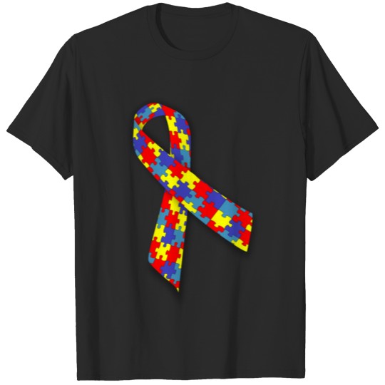autism awareness ribbon T-shirt