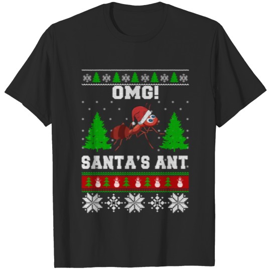 OMG! Santa's Ant, Best Shirt For Ant Lover T-shirt