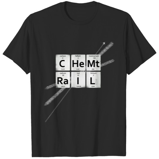 chemtrail periodic system of elements conspiracy T-shirt