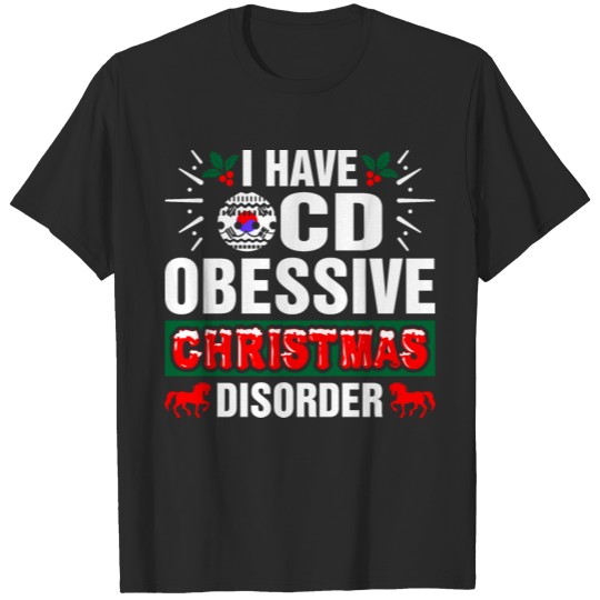 I Have Obsessive Christmas Disorder Korean T-shirt