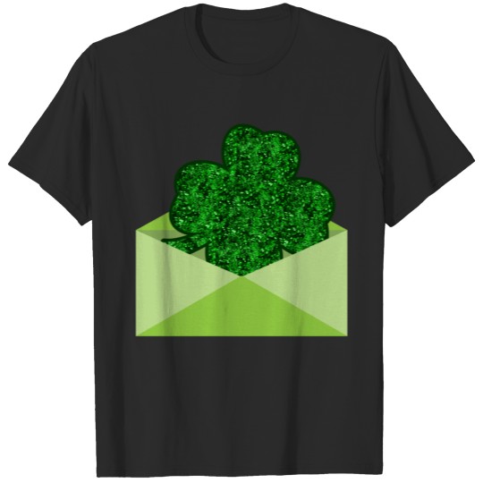 kleeblatt glueck shamrock luck four leaf clover49 T-shirt
