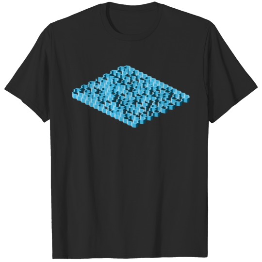 labyrinth maze puzzle brain gehirn denksport iq21 T-shirt