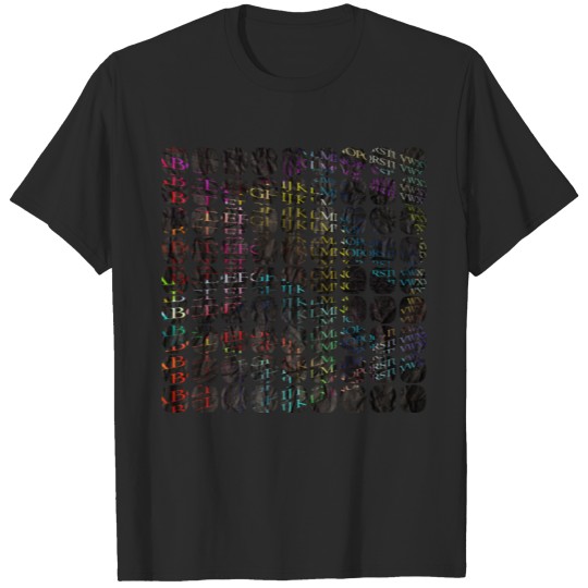 Abstract Digital Shape Tee T-shirt