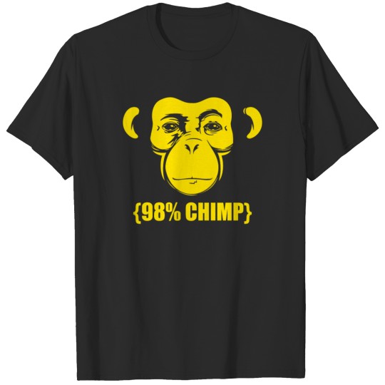 98 percent Chimp Darwin Evolution T-shirt