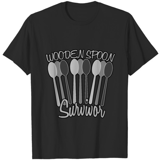 wooden spoon survivor vectorized T-shirt