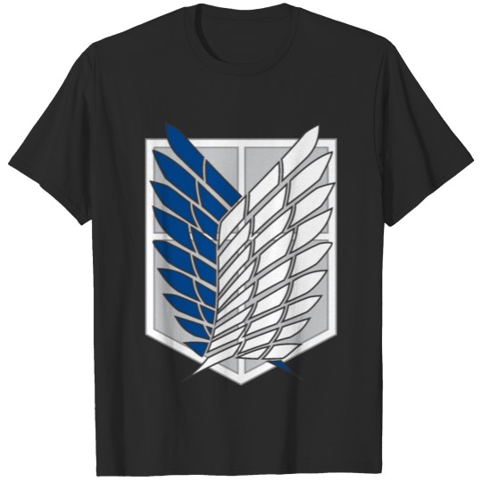 attack on titans recon corps T-shirt