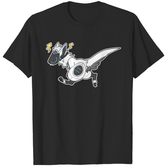 Ascii Run Sticker T-shirt