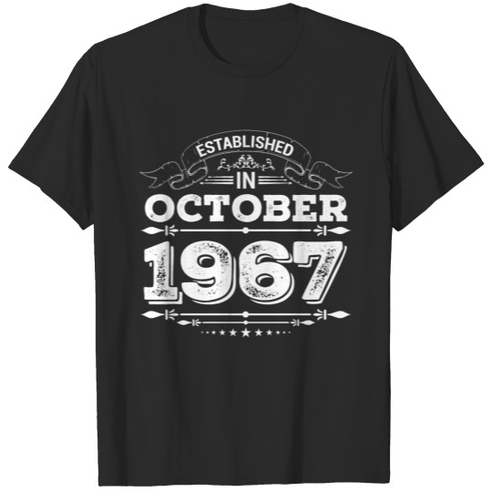 Established in October 1967 T-shirt