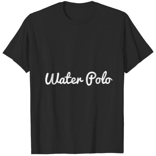 Minimalism Water Polo Design | Gift for players T-shirt