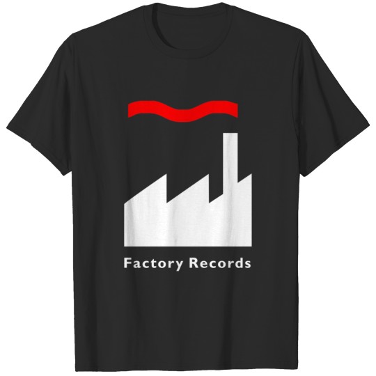 Factory Records Retro Record Label Mens Music T-shirt