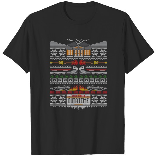 Back to the future - Xmas sweater for fans T-shirt