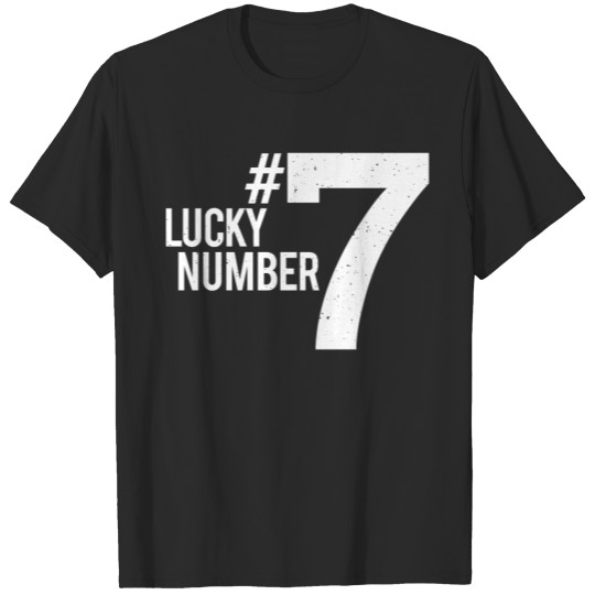 Lucky Number 7 T-shirt